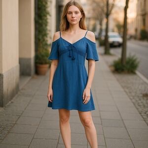 Mlle Gabrielle Cold Shoulder Sundress